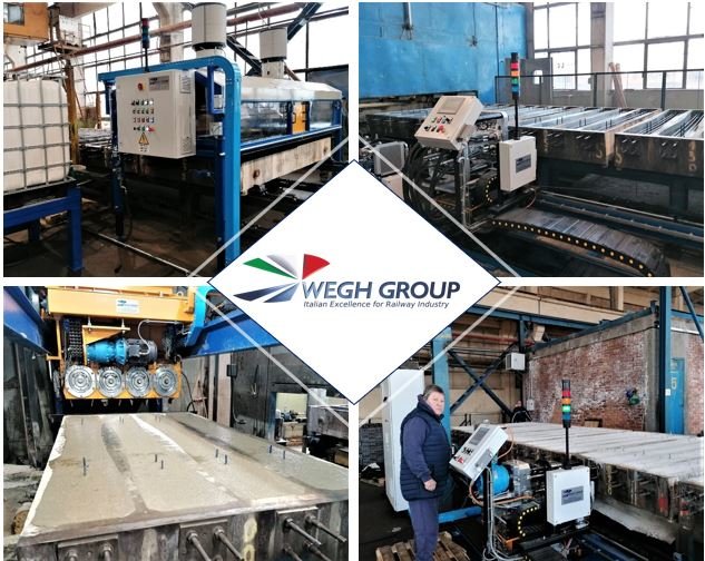 REVAMPING DELL’IMPORTANTE IMPIANTO BULGARO DI PRODUZIONE DI TRAVERSE